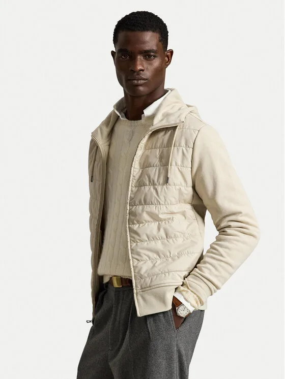 Polo Ralph Lauren Преходно яке 710B27138004 Бежов Regular Fit – Мъжки якета и палта