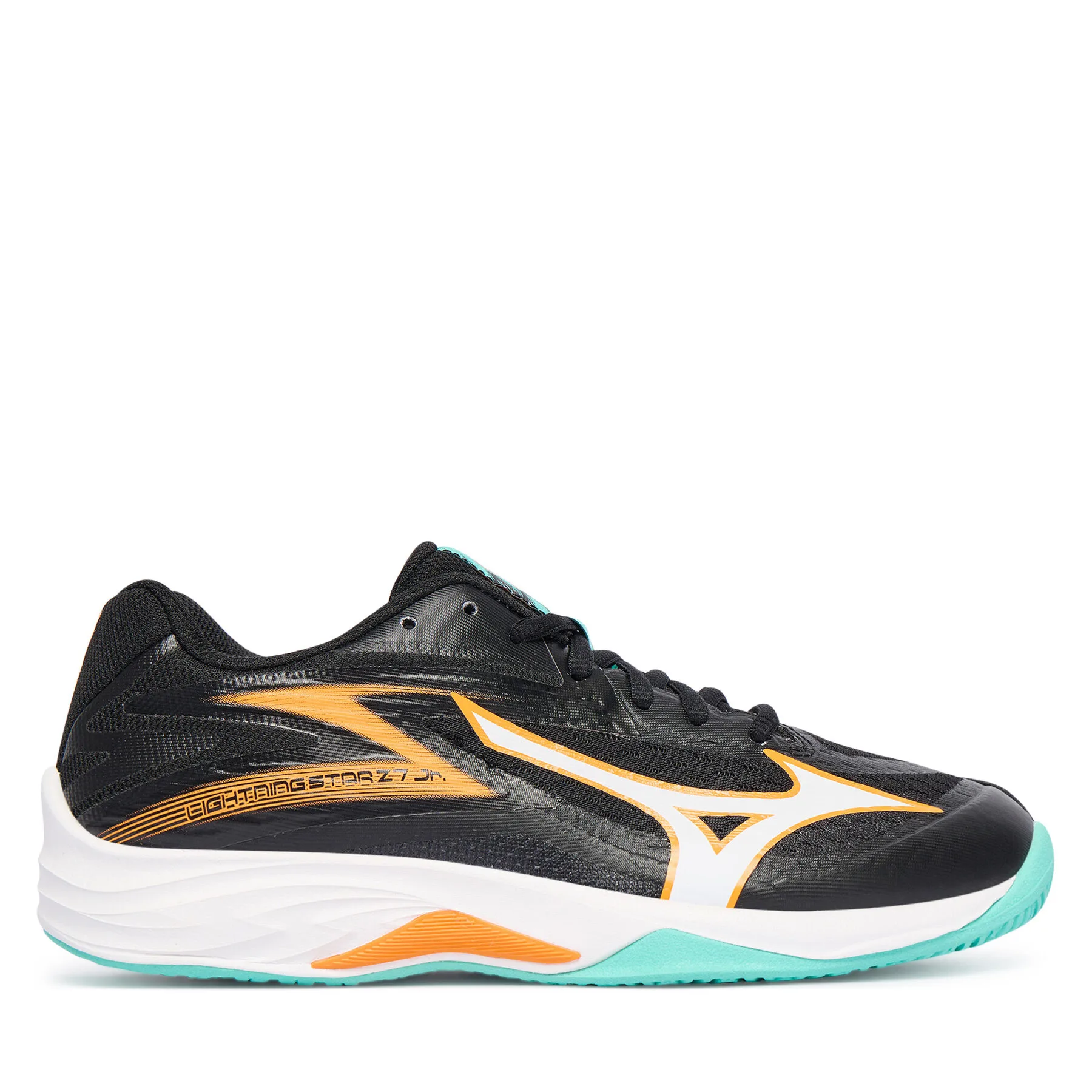 Обувки за зала Mizuno Lightning Star Z7 Jr. V1GD2303 Черен – Обувки за спортове на закрито