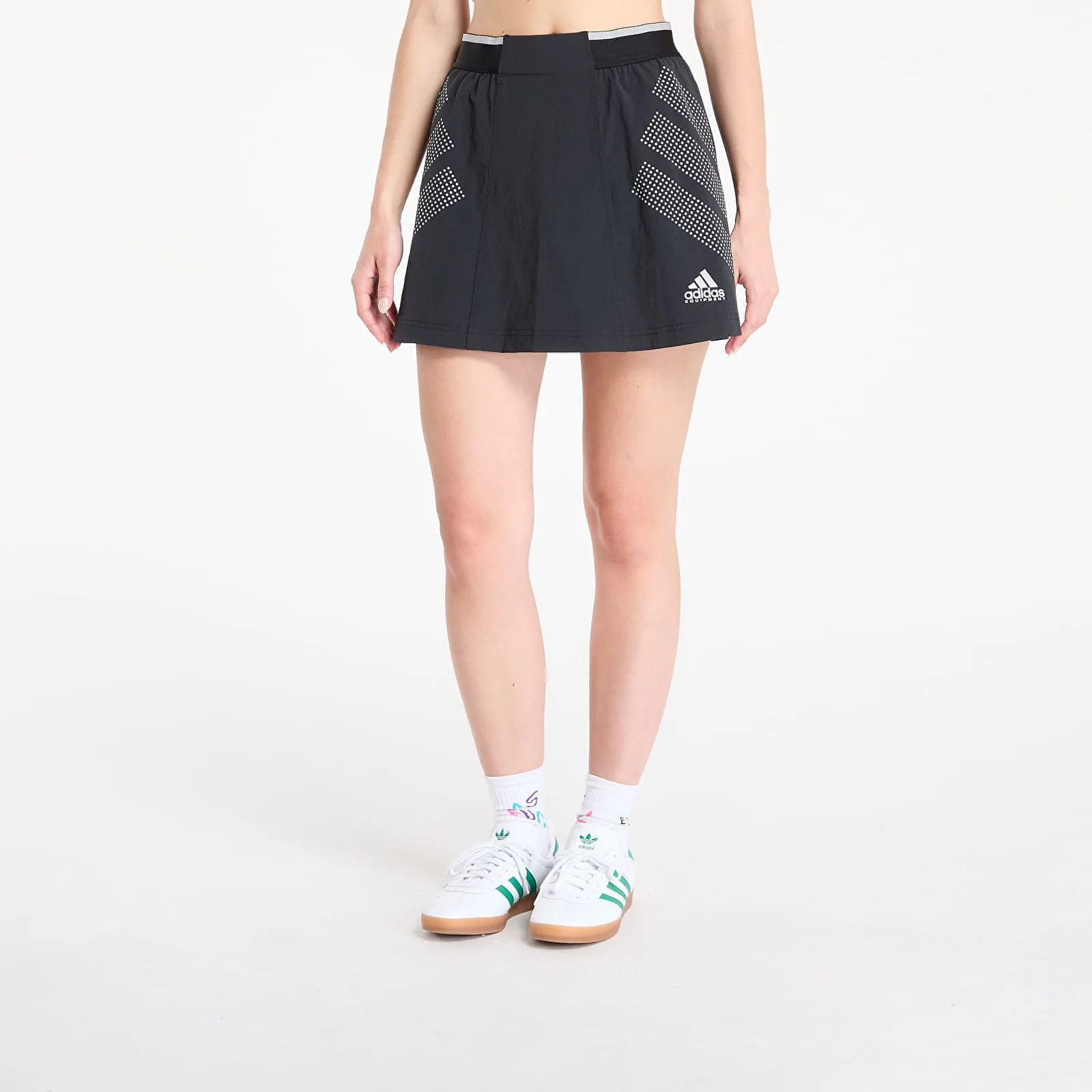 Дамска пола adidas Originals Equipment черна – Black – Дамски миди поли