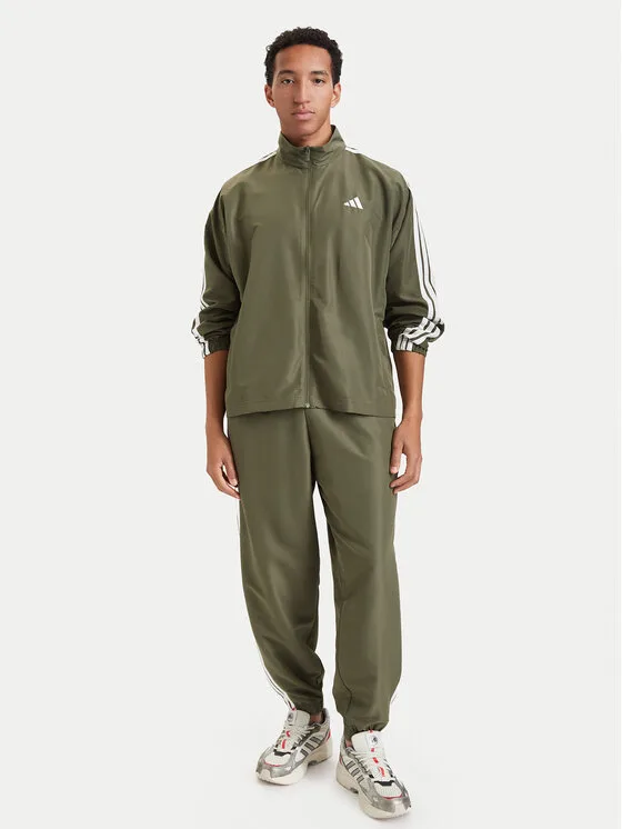 adidas Анцуг 3-Stripes Woven KY2300 Зелен Regular Fit – Мъжки анцузи