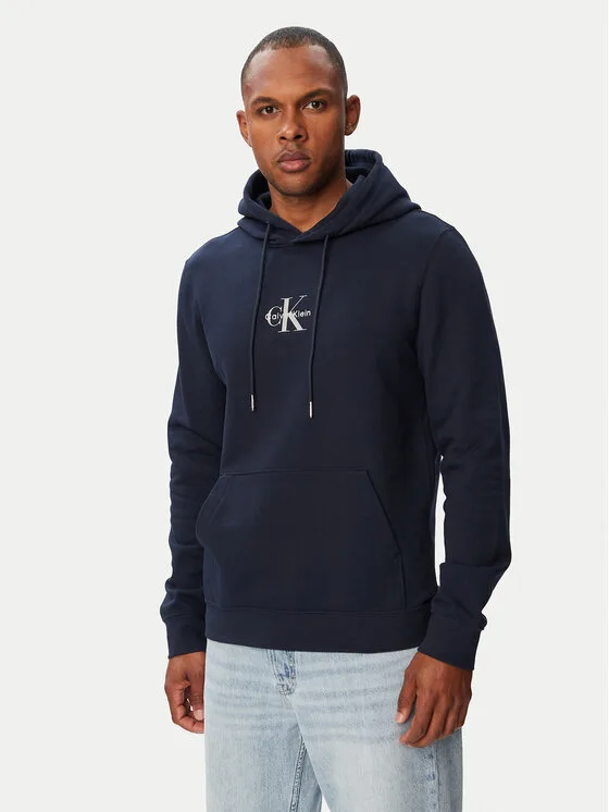 Мъжки суитшърт Calvin Klein Jeans LV04RG279G тъмносин – Мъжки суитшърти без цип