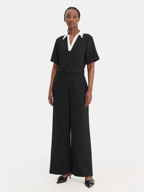 KARL LAGERFELD Гащеризон B1W13031 Черен Regular Fit – Дамски гащеризони