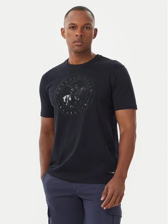 Beverly Hills Polo Club Тишърт M1546 Тъмносин Regular Fit – Мъжки тениски