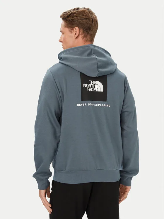 Мъжки суитшърт The North Face Evolution Box Nse сив – Мъжки суитшърти без цип