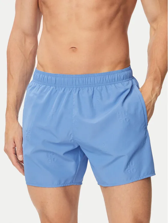 HUGO Плувни шорти Tonal 50561222 Син Regular Fit – Мъжки бански