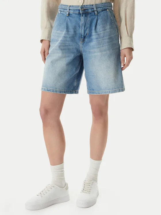 JOOP! Jeans Дънкови шорти Eike 30102876 Син – Дамски дънкови шорти