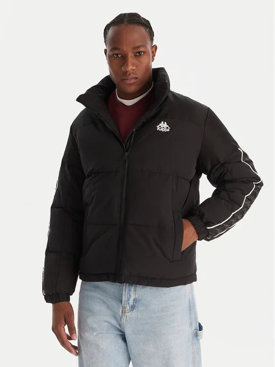 Kappa Зимно яке Onrel 32222XW Черен Comfort Fit – Мъжки зимни якета
