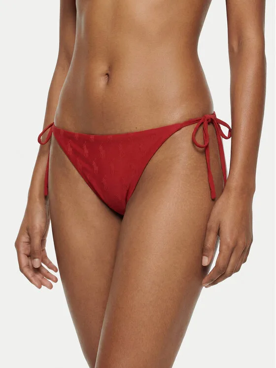 LAUREN RALPH LAUREN Долнище на бански 21685551 Червен – Дамски бикини бански
