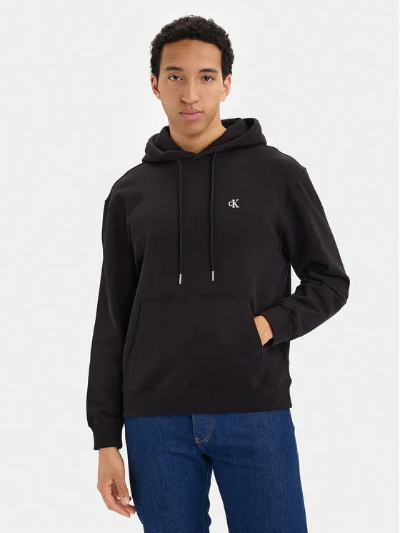 Мъжки суитшърт Calvin Klein Jeans LV04RC297G черен – Мъжки суитшърти без цип