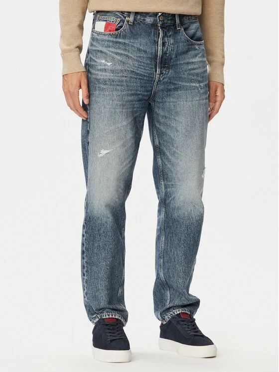 Мъжки дънки Tommy Jeans Sonny DM0DM233661 сини – Мъжки straight дънки