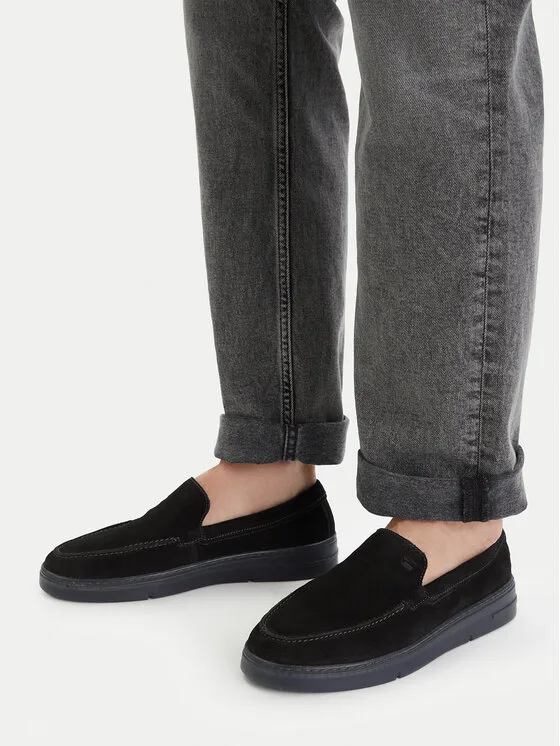 Мъжки обувки G-STAR Raw JUMBO-01 MI08 черни – Черен – Мъжки ежедневни затворени обувки