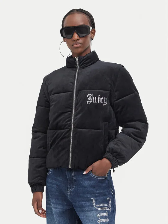 Juicy Couture Зимно яке JCOGL226552 Черен Regular Fit – Дамски зимни якета