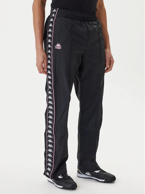 Kappa Долнище анцуг 361W7JW Черен Comfort Fit – Мъжки спортни панталони