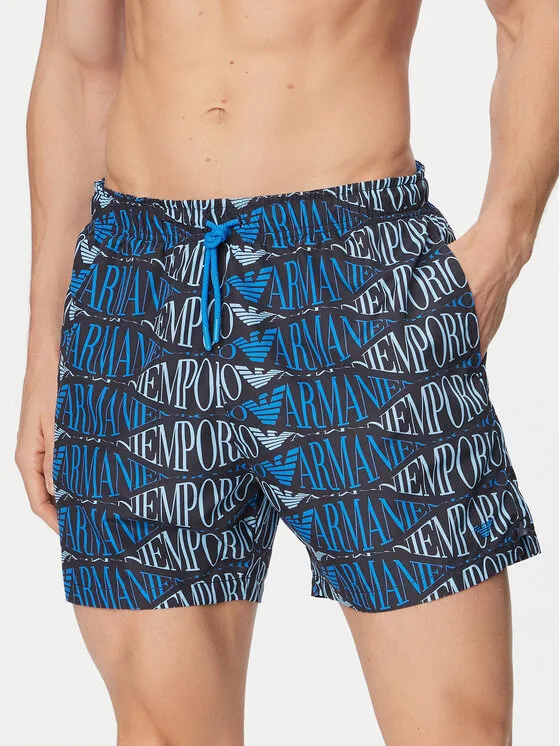 Emporio Armani Плувни шорти EM000583 AF20442 FB335 Син Regular Fit – Мъжки бански