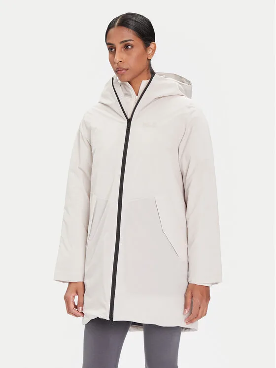 Дамско зимно яке Jack Wolfskin Frost Haven бежово – Дамски зимни якета