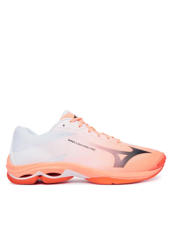 Mizuno Обувки за зала Wave Lightning Pro V1GA2660 Коралов – Обувки за спортове на закрито