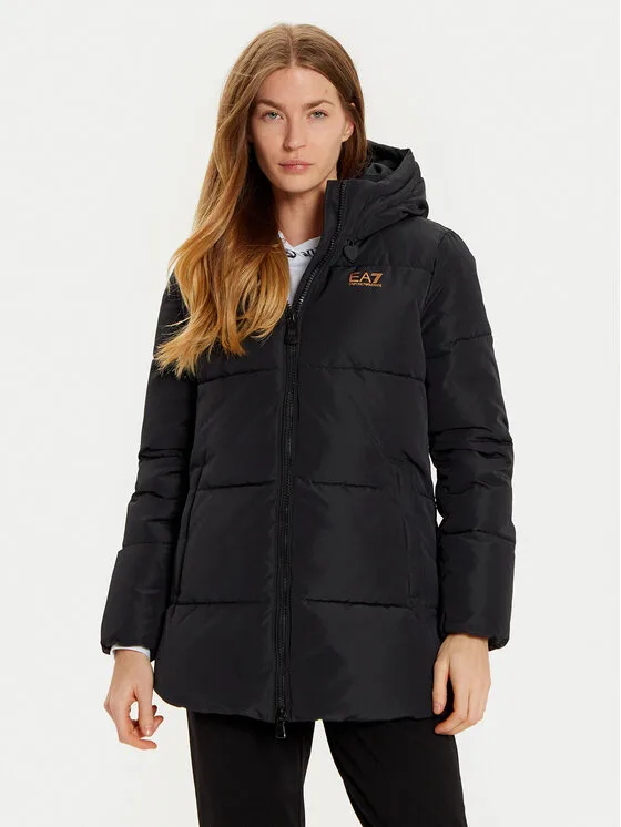Дамско зимно яке EA7 Emporio Armani TN8AZ 6DTK03 0210 черно – Черен – Дамски зимни якета