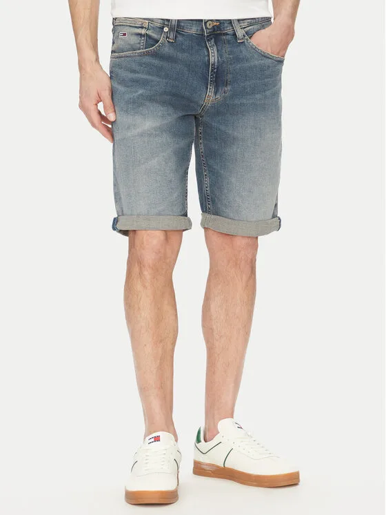 Мъжки дънкови шорти Tommy Jeans сини