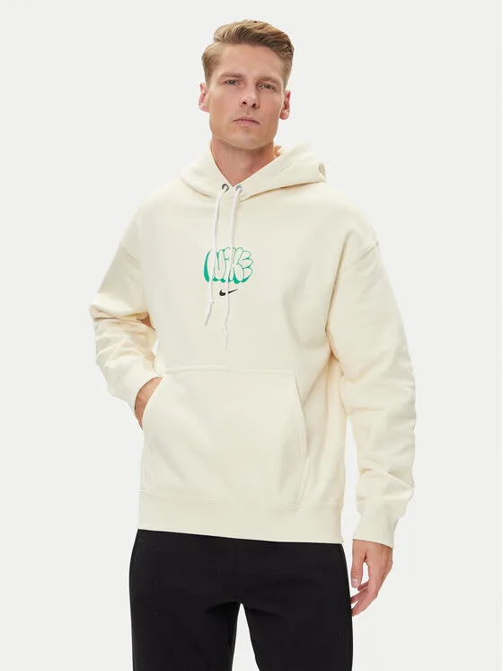 Мъжки суитшърт Nike Solo Swoosh жълт – Мъжки суитшърти без цип