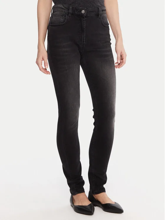 Дамски дънки Marella 2523186104 черни – Черен – Дамски skinny дънки