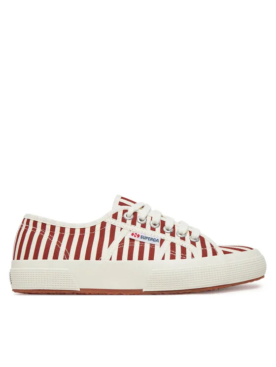 Superga Гуменки S8148TW Червен – Дамски ниски кецове