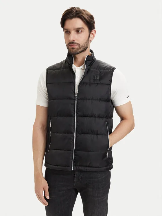 Мъжки елек KARL LAGERFELD 505022 563592 черен – Мъжки елеци