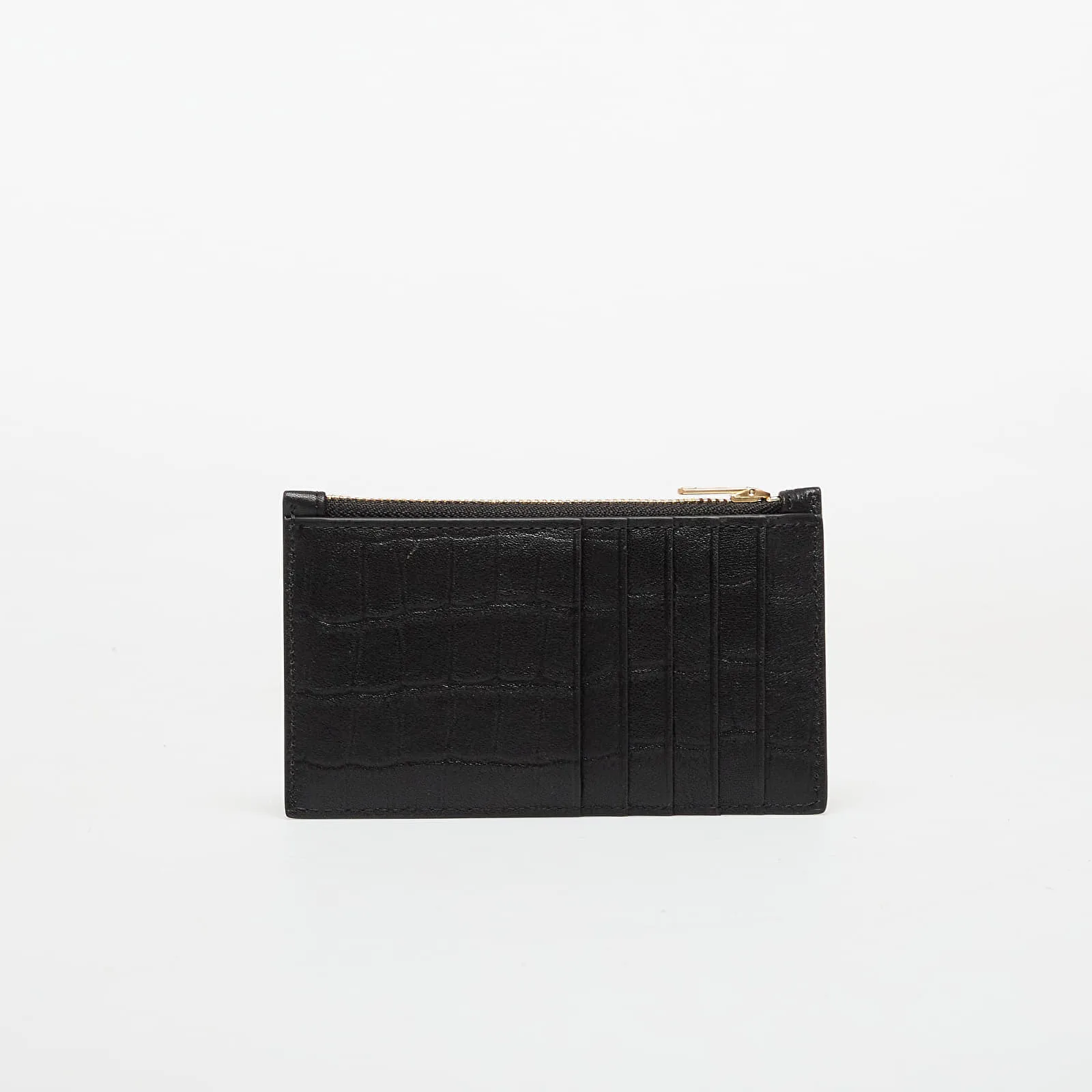 Портфейл Calvin Klein Croc 6 Cc Cardcase Black Universal – Портмонета