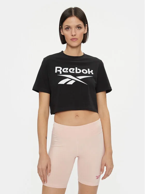 Дамска тениска Reebok II3221 черна – Черен – Дамски тениски с къс ръкав