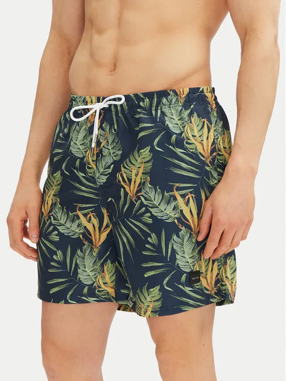 INDICODE Плувни шорти Intonino 70-890 Зелен Regular Fit – Мъжки бански