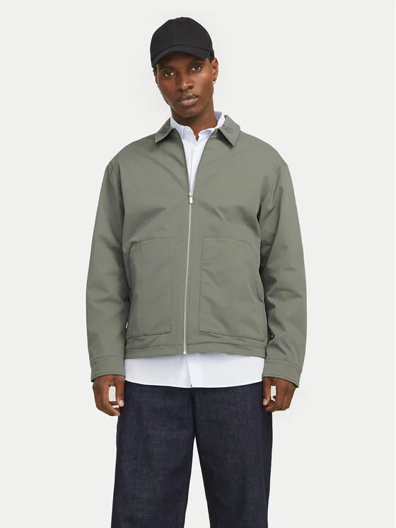 Jack & Jones Преходно яке Winson 12268717 Зелен Regular Fit – Мъжки преходни якета
