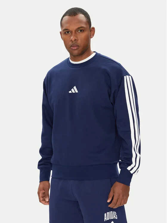 Мъжки суитшърт adidas Essentials син – Мъжки суитшърти без цип