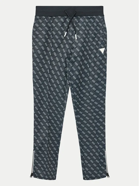 Guess Долнище анцуг L4YQ18 FL04Q Черен Relaxed Fit – Мъжки спортни панталони