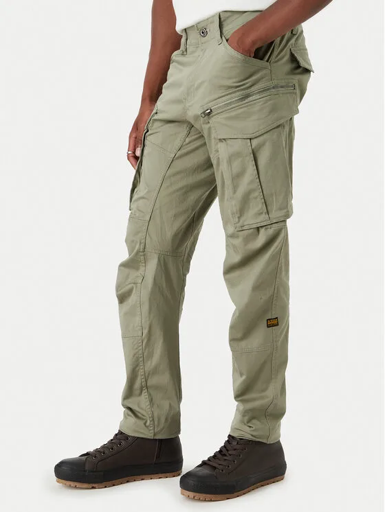 Мъжки панталон G-STAR Raw Rovic D02190-5126 зелен – Мъжки текстилни панталони