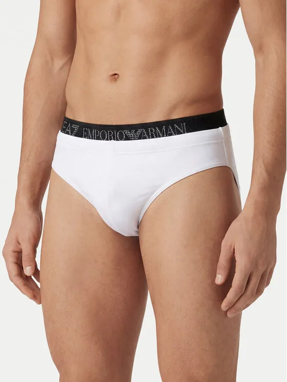 EA7 Emporio Armani Бански 7M000531 AF21074 U0002 Бял – Мъжки бански
