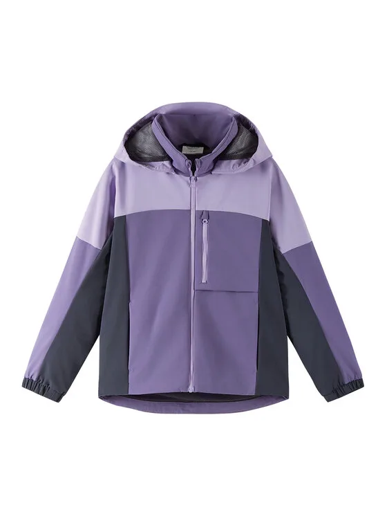 Детско яке Reima Outdoor Valinta виолетово – Детски преходни якета