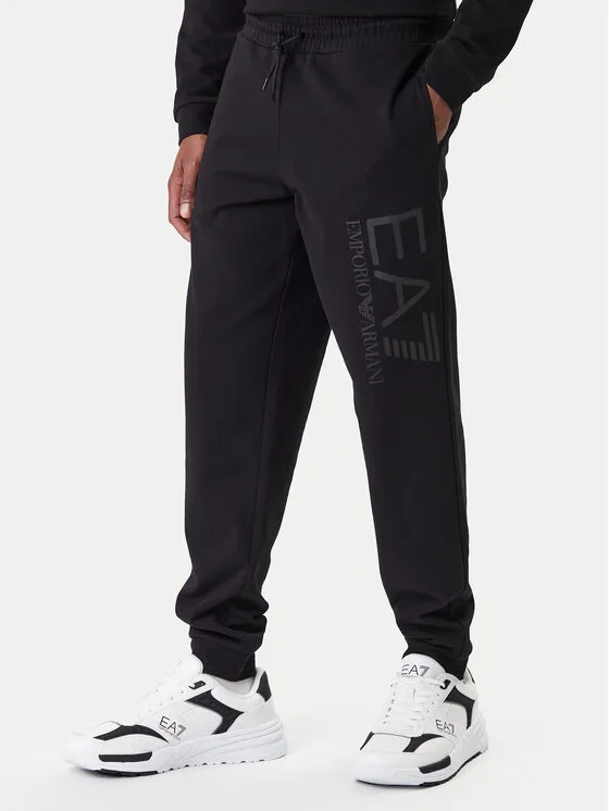 EA7 Emporio Armani Долнище анцуг 7M001415 AF22266 MC005 Черен Regular Fit – Мъжки спортни панталони
