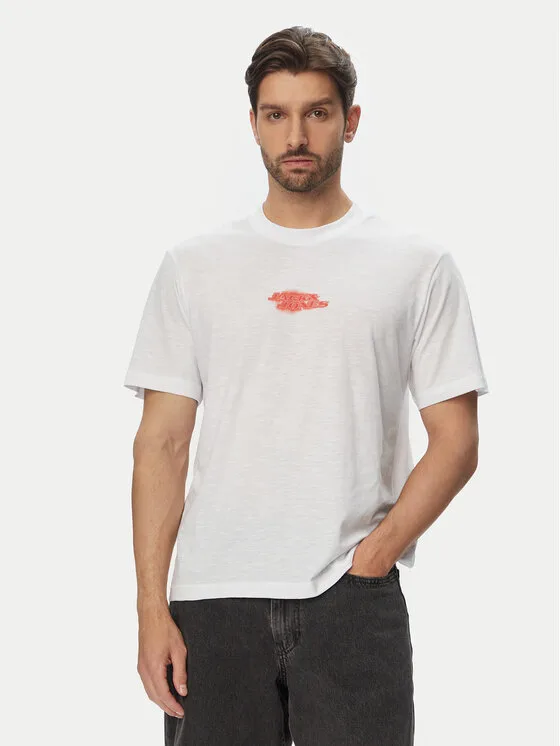 Jack & Jones Тишърт Fusion 12294963 Бял Regular Fit – Мъжки тениски