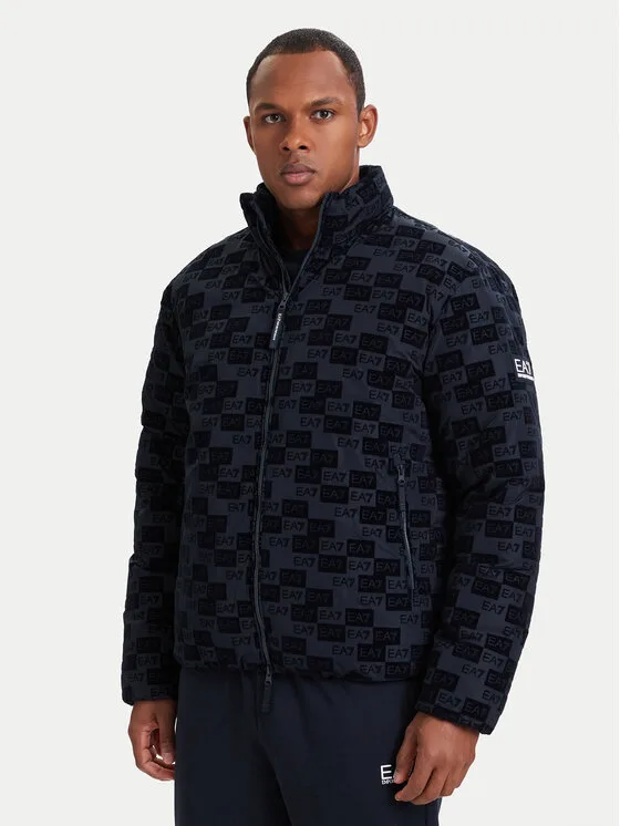 Мъжко зимно яке EA7 Emporio Armani UB102 7M002389 AF26931 тъмносиньо – Мъжки зимни якета
