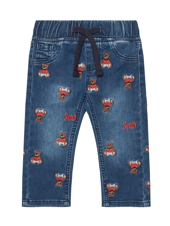 Детски дънки Guess I6BA01 D2212 сини
