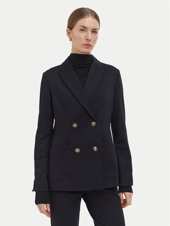 Liu Jo Сако WF6366 J3976 Черен Relaxed Fit – Дамски сака и жакети