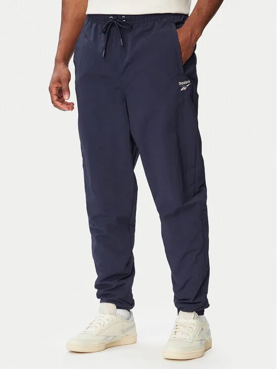 Reebok Долнище анцуг Mieszko RK25722CCM Тъмносин Regular Fit – Мъжки спортни панталони