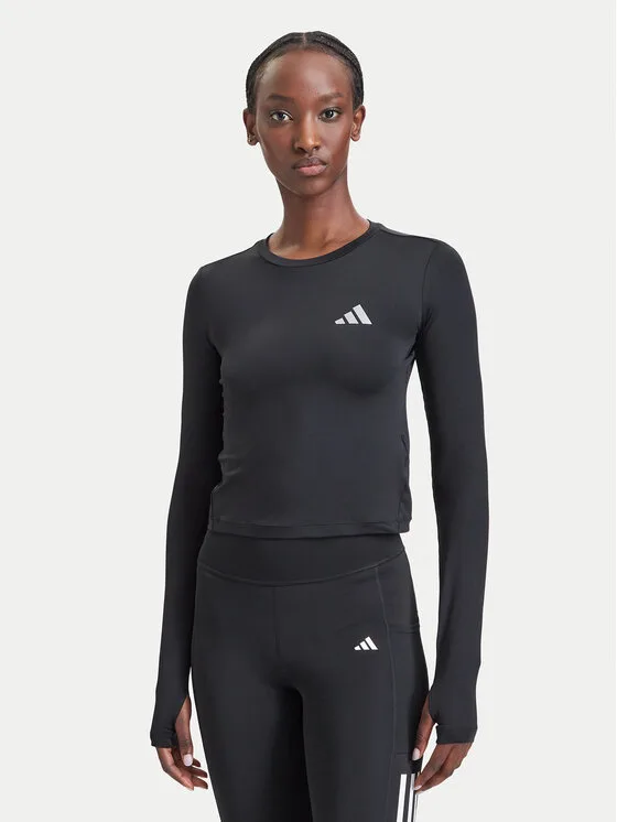 adidas Тениска от техническо трико Adi365 Running Essentials KE8416 Черен Slim Fit – Дамски тениски
