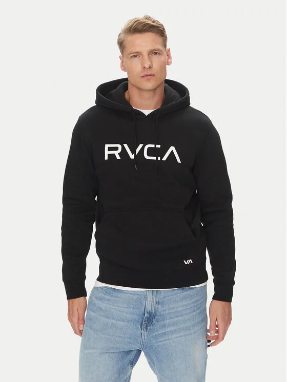 Мъжки суитшърт RVCA черен – Мъжки суитшърти без цип