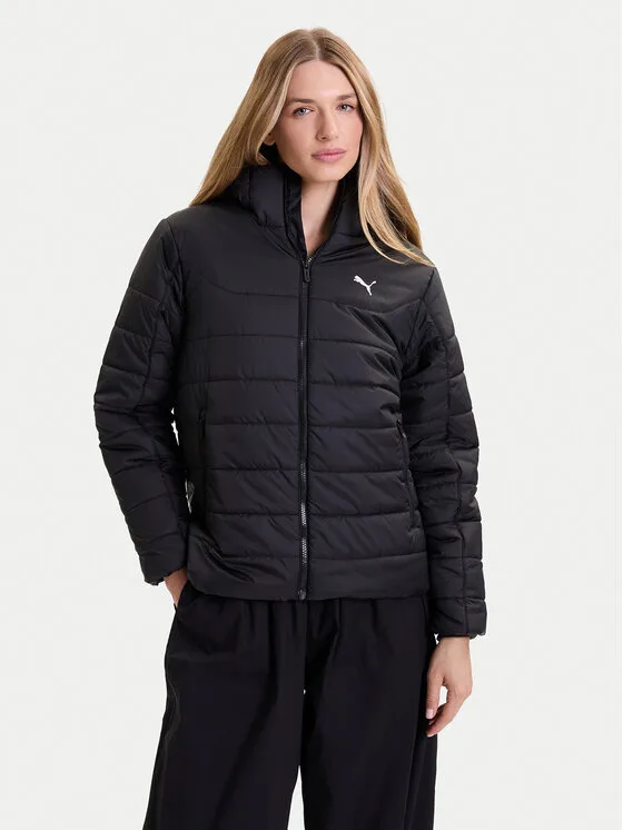 Puma Зимно яке Ess 685231 01 Черен Regular Fit – Дамски зимни якета