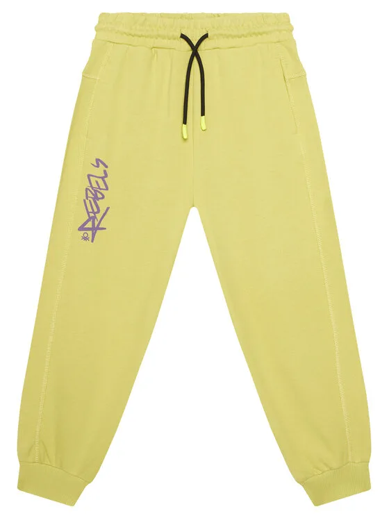 United Colors Of Benetton Долнище анцуг 33NVCF06D Зелен Regular Fit – Мъжки спортни панталони