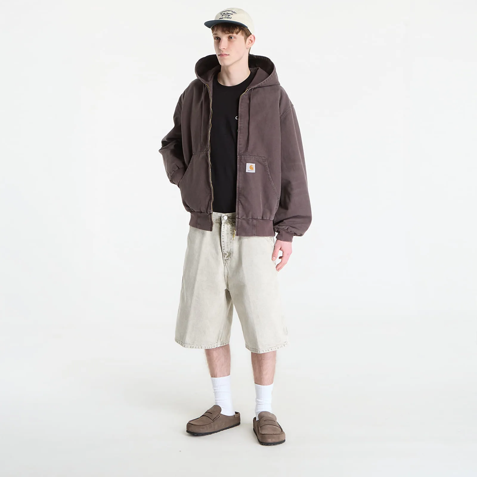 Къси панталони Carhartt WIP OG Single Knee Short Opuntia XS – Мъжки къси панталони
