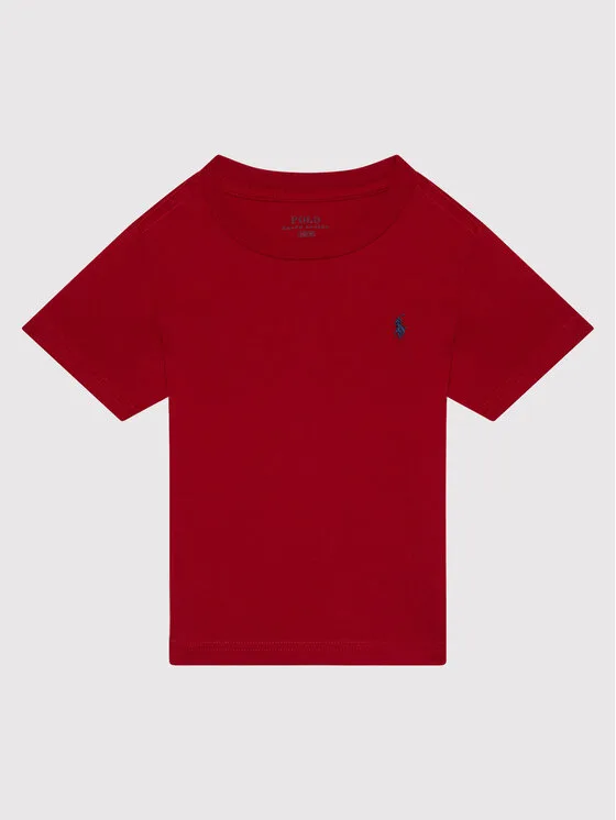 Детска тениска Polo Ralph Lauren 321832904038 червена – Детски тениски с къс ръкав