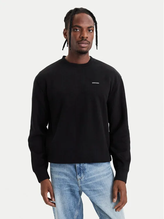Мъжки суитшърт Guess Jeans M6BQ03 K5404 черен – Мъжки суитшърти без цип