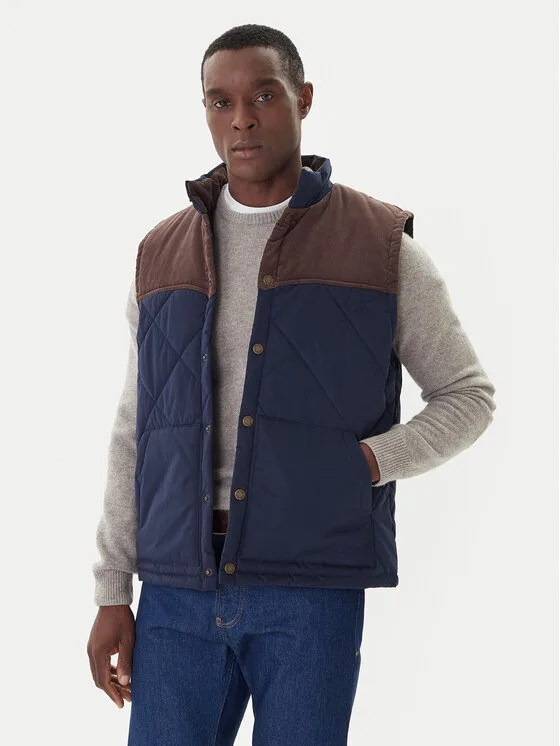 Hunter Елек Tranent HARM0002252 Тъмносин Regular Fit – Мъжки елеци