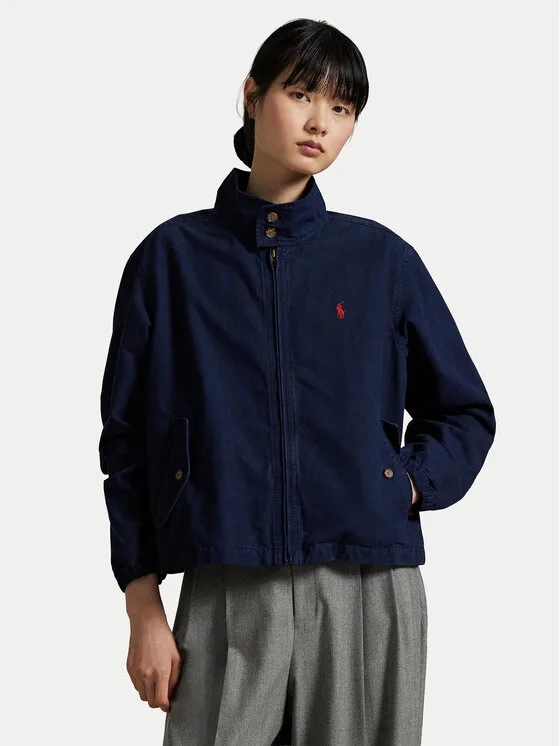 Дамско яке Polo Ralph Lauren 211936442004 тъмносиньо – Дамски преходни якета
